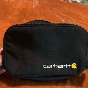 Carhartt Black insulated lunch bag.